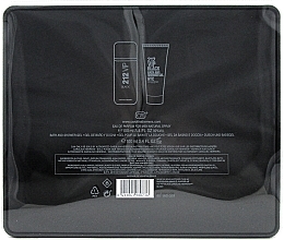 Carolina Herrera 212 Vip Black - Set (edp/100ml + sh/gel/100ml)	 — photo N5