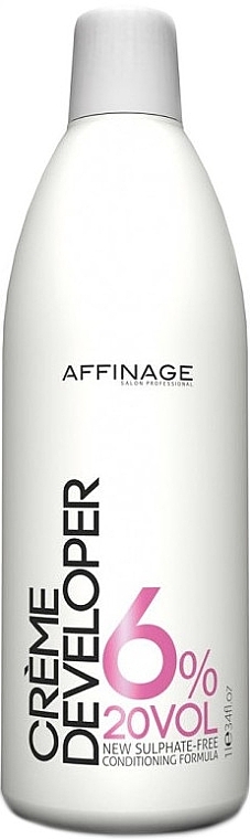 Cream Developer 6% - Affinage Salon Professional Creme Developer — photo N2