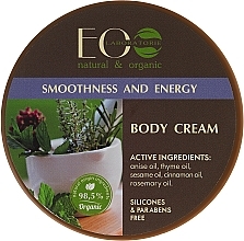 Fragrances, Perfumes, Cosmetics Body Cream "Smoothness and Tone" - ECO Laboratorie Smoothness and Tonus Body Cream