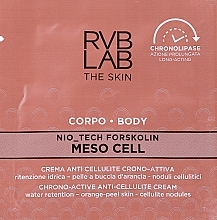 Fragrances, Perfumes, Cosmetics Body cream - RVB LAB Meso Cell Anti Cellulite Cream (sample)