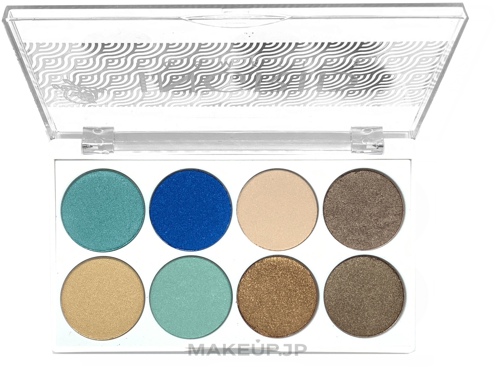 Eyeshadow Palette - Ingrid Cosmetics Bali Eyeshadows Palette — photo Blue Lagoon