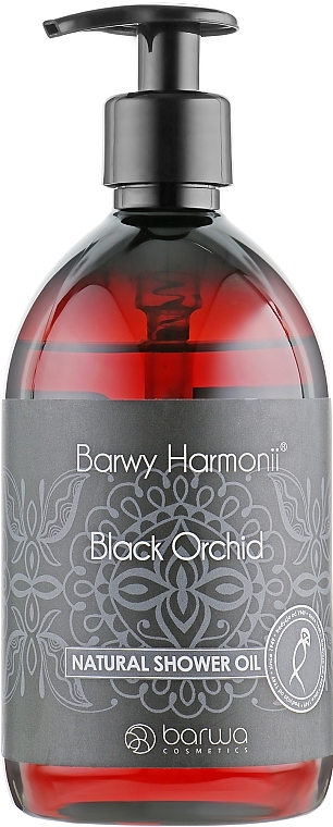 Black Orchid Shower Oil - Barwa Harmony Natural Shower Oil Black Orchid  — photo N1