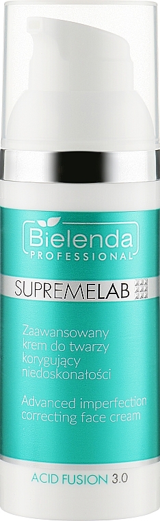 Anti-Skin Imperfections Face Cream - Bielenda Professional SupremeLab Acid Fusion 3.0 — photo N1