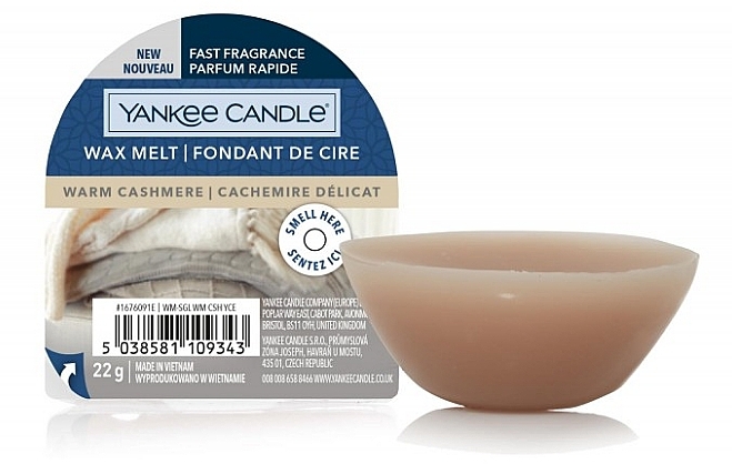 Aromatic Wax - Yankee Candle Wax Melt Warm Cashmere — photo N1