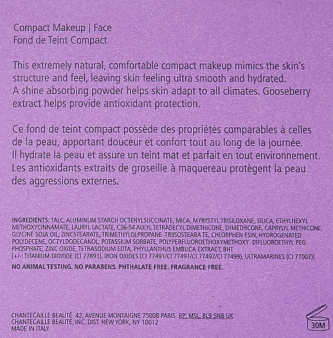 Compact Powder - Chantecaille Compact Makeup Powder Foundation  — photo N4