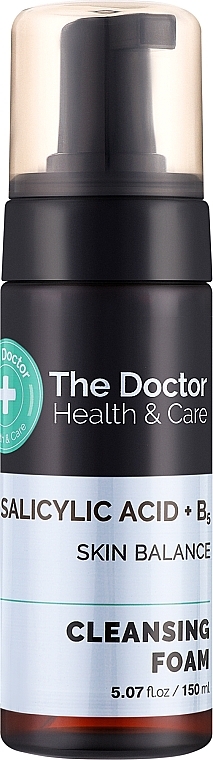 Cleansing Face Foam - The Doctor Health & Care Salicylic Acid + B5 Cleansing Foam — photo N1