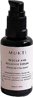 Revitalizing Face Serum - Mukti Organics Rescue and Recover Serum — photo N1