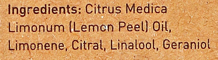 Essential Oil "Lemon" - Apivita Aromatherapy Organic Lemon Oil — photo N4