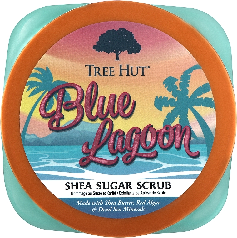 Blue Lagoon Body Scrub - Tree Hut Blue Lagoon Sugar Scrub — photo N1