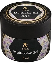 Fragrances, Perfumes, Cosmetics Nail Art Gel - F.O.X Multicolor Gel