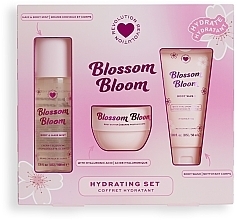 Fragrances, Perfumes, Cosmetics セット - I Heart Revolution Blossom Bloom Hydrating Set (sh/gel/50ml+b/cr/68g+b/mist/100ml)