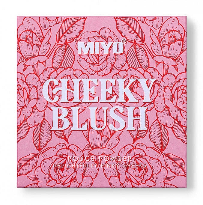 Blush - Miyo Cheeky Blush Rouge Powder Delightfully Pinky Cheeks — photo N2