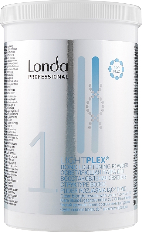 Lightening Hair Powder - Londa Professional Lightplex Bond Lightening Powder — photo N3