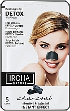 Nose Patches - Iroha Nature Detox Cleansing Strips Charcoal — photo N1