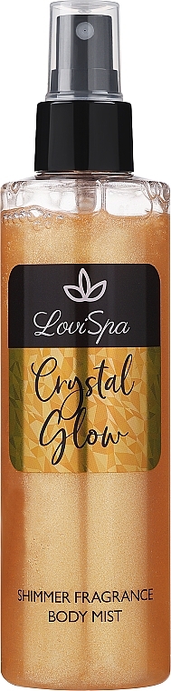 Shimmer Fragrance Body Mist - Lovi Spa Crystal Glow Shimer FragranceBody Mist — photo N1