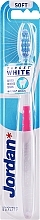 Soft Toothbrush, transparent & pink - Jordan Target White — photo N4