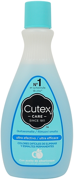 Nail Polish Remover with Apricot Oil - Cutex Care — photo N1