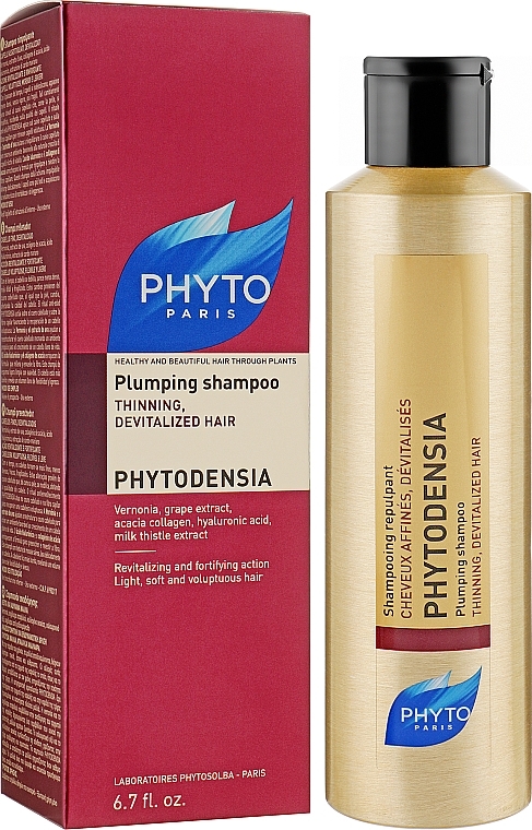 Thickening Shampoo - Phyto Phytodensia Shampooing Repulpant — photo N2