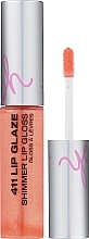 Lip Gloss - BH Cosmetics 411 Lip Glaze Shimmer Lip Gloss — photo N2