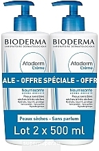Set - Bioderma Atoderm (cream/2x500ml) — photo N1