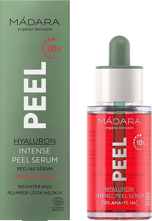 Peeling Serum with Hyaluronic Acid - Madara Cosmetics Peel Peel Hyaluron Intense Peel Serum — photo N1