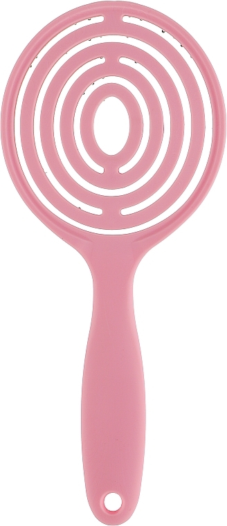 Hair Brush, pink - Ilu Brush Lollipop Pink — photo N4