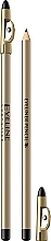 Eye Pencil with Sharpener - Eveline Cosmetics Eyeliner Pencil  — photo N1