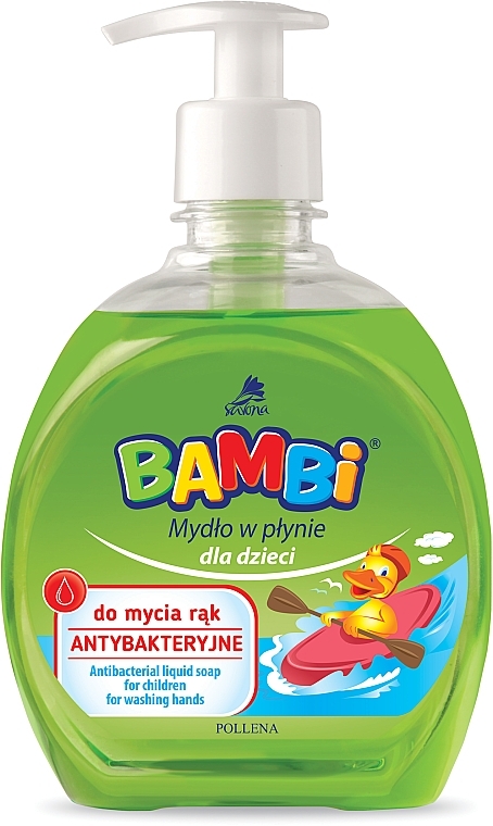 Baby Antibacterial Liquid Soap - Pollena Savona Bambi Antibacterial Liquid Soap — photo N1