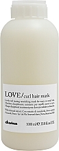 Moisturizing Curl Enhancer Mask - Davines Love Curl Hair Mask  — photo N2