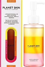 Fragrances, Perfumes, Cosmetics Face Cleansing Oil - Planet Skin Triple Oil Cleanser