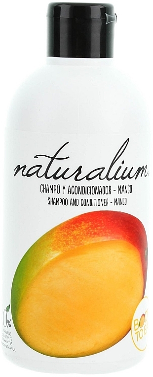 Shampoo-Conditioner "Mango" - Naturalium Shampoo And Conditioner Mango — photo N1