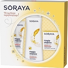 Fragrances, Perfumes, Cosmetics Set - Soraya Magic of Oils (h/cr/75ml + f/cr/50ml + b/balm/400ml)