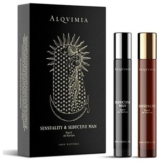 Alqvimia Sensuality & Seductive Man - Set (edp/2x10ml) — photo N1