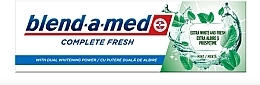 Fragrances, Perfumes, Cosmetics Toothpaste - Blend-a-med Complete Fresh Extra White & Fresh Mint