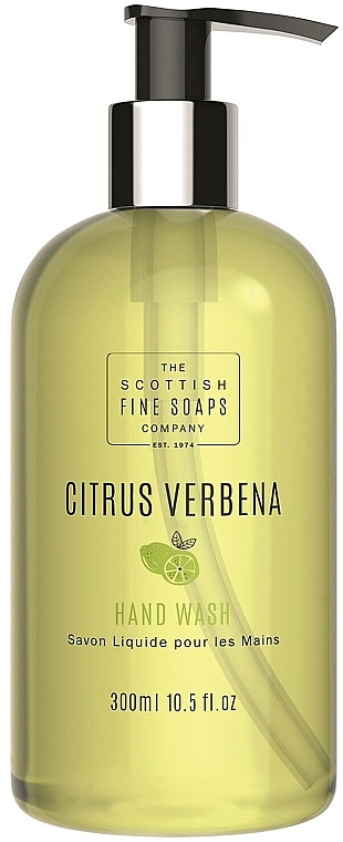 Liquid Hand Soap - Scottish Fine Soaps Citrus&Verbena Hand Wash — photo N1