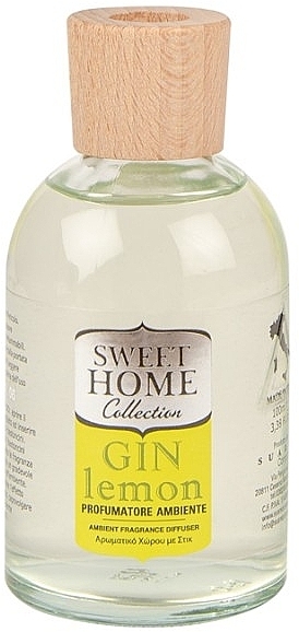 Gin Lemon Reed Diffuser - Sweet Home Collection Gin Lemon Diffuser — photo N2