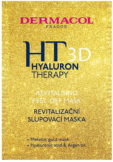 Revitalizing Facial Peel-Off Mask - Dermacol Hyaluron Therapy 3D Revitalizing Peel-off Mask — photo N1