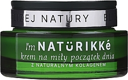 Fragrances, Perfumes, Cosmetics Natural Collagen Day Face Cream - I`m Naturikke Anti-Wrinkle Day Face Cream With Natutal Collagen