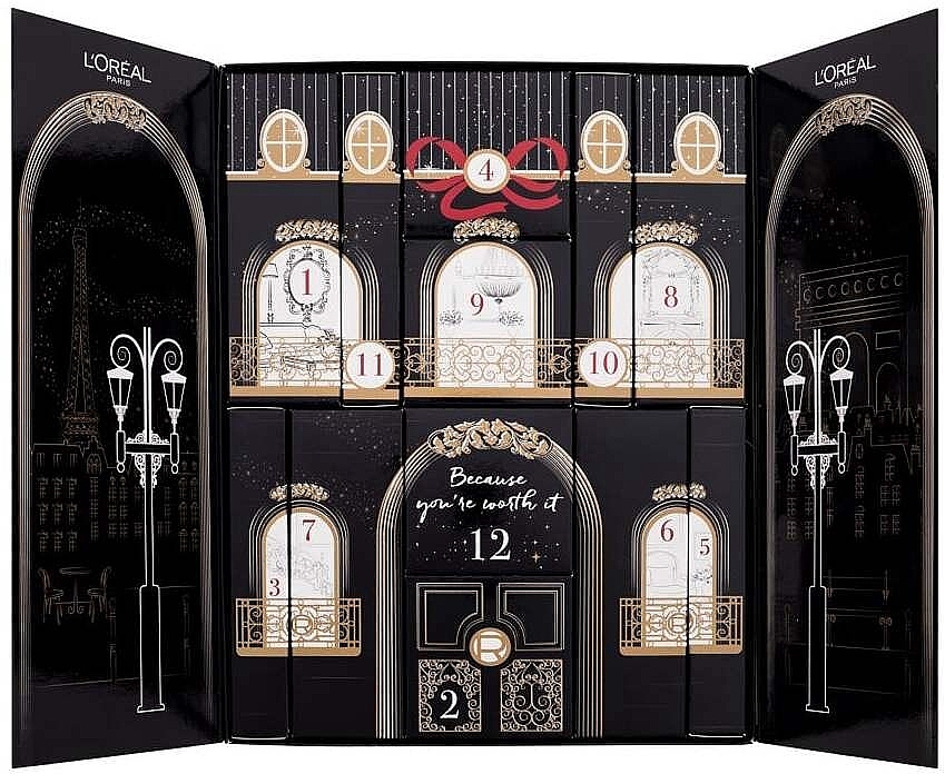 Advent Calendar, 12 products - L'Oreal Paris Calendar 2023 — photo N2