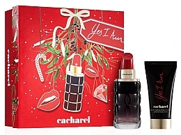 Fragrances, Perfumes, Cosmetics Cacharel Yes I Am - Set (edp/50ml + b/lot/50ml)