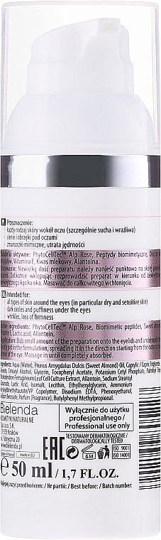 Corrective Gel-Cream for Eyes with Peptides - Bielenda Professional Eye Lift Program Corrective Gel-Cream — photo N2