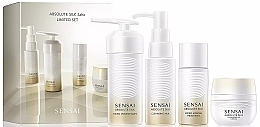 Fragrances, Perfumes, Cosmetics Set - Sensai Absolute Silk Set (cl/milk/30ml + f/wash/50ml + f mousse/30ml + f/cr/15ml)