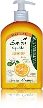 Fragrances, Perfumes, Cosmetics Soap - Naturalis Savon Liquide Sweet Orange Liquid Soap