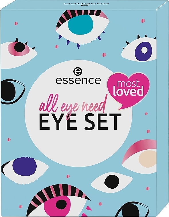Essence All Eye Need Eye Set (mascara/12ml + liner/3ml + eye/penc/0.28g + shadow/6ml) - Set — photo N1
