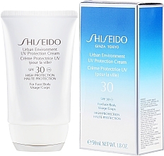 Fragrances, Perfumes, Cosmetics Moisturizing Protection Cream - Shiseido Urban Environment UV Protection Cream Plus SPF30