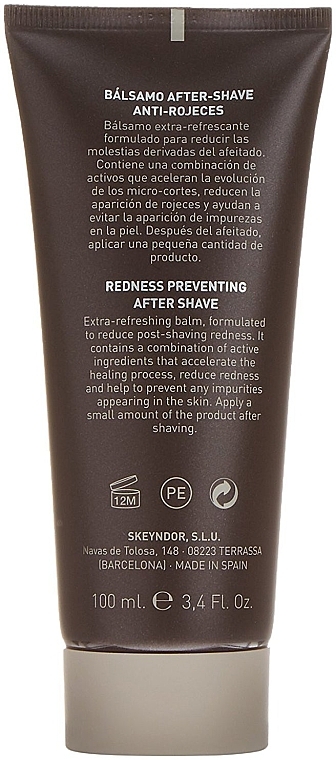 Anti-Redness After Shave Balm - Skeyndor Men Redness Preventing After Shave — photo N5