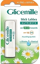 Nourishing Lip Balm 'Chamomile' - Mirato Glicemille Nourishing Lipstick SPF15 — photo N1