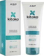 Fragrances, Perfumes, Cosmetics Mask for Dry Hair - Affinage Kitoko Hydro Revive Active Masque