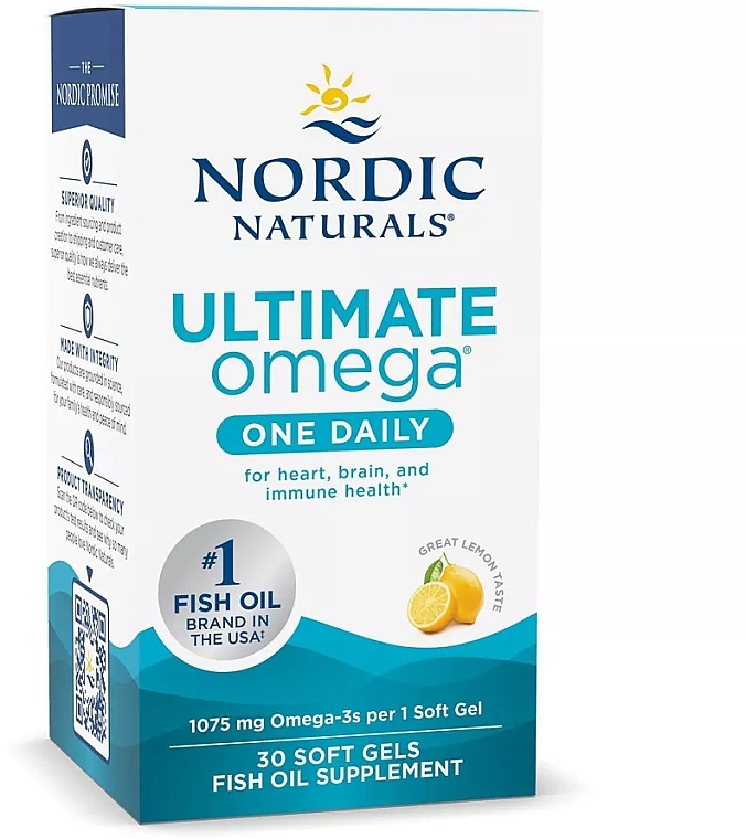 オメガ サプリメント、1075mg - Nordic Naturals Ultimate Omega One Daily — photo N1