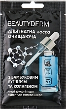 Black Cleansing Alginate Mask - Beauty Derm Face Mask — photo N3